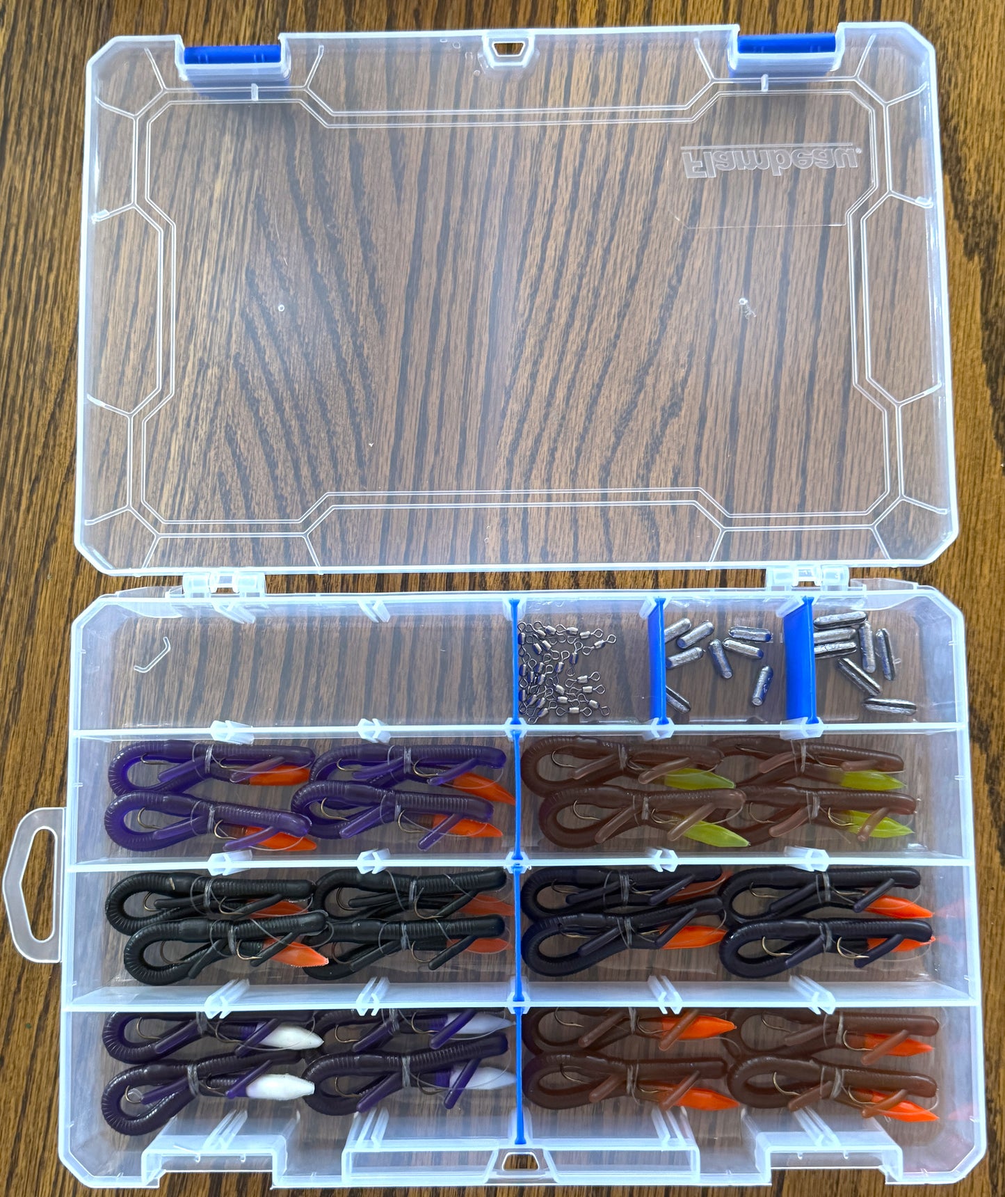 ALL NEW 6" TACKLE BOX SERIES -FIRE TAILS