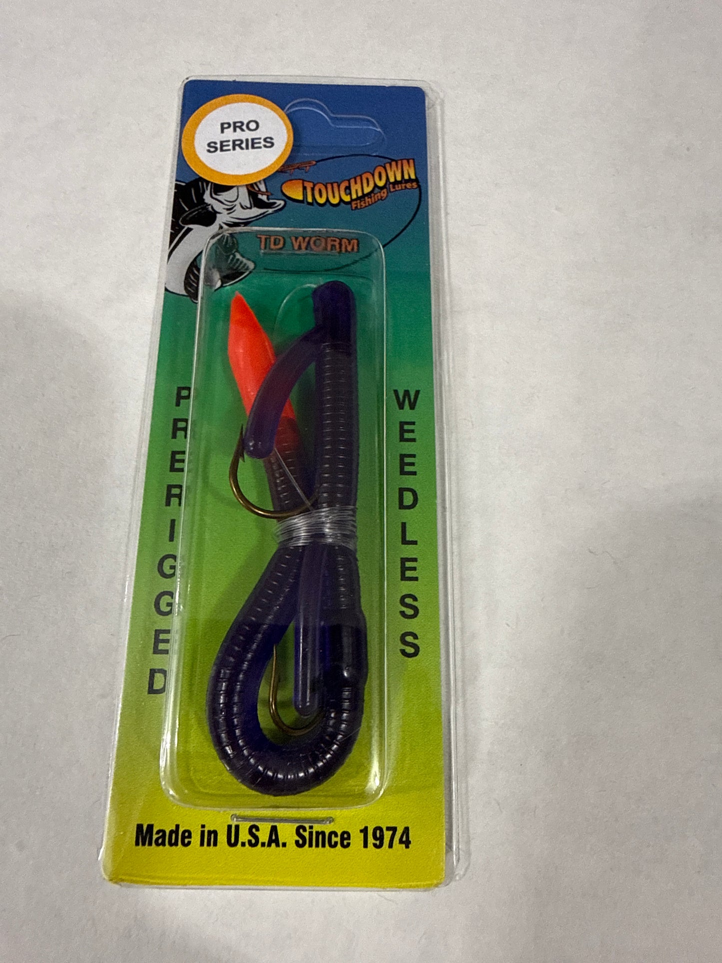 Pro Series Touchdown Worm Single and 5 Pack