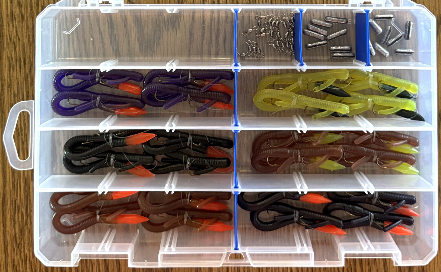 ALL NEW 6" TACKLE BOX SERIES -FIRE TAILS