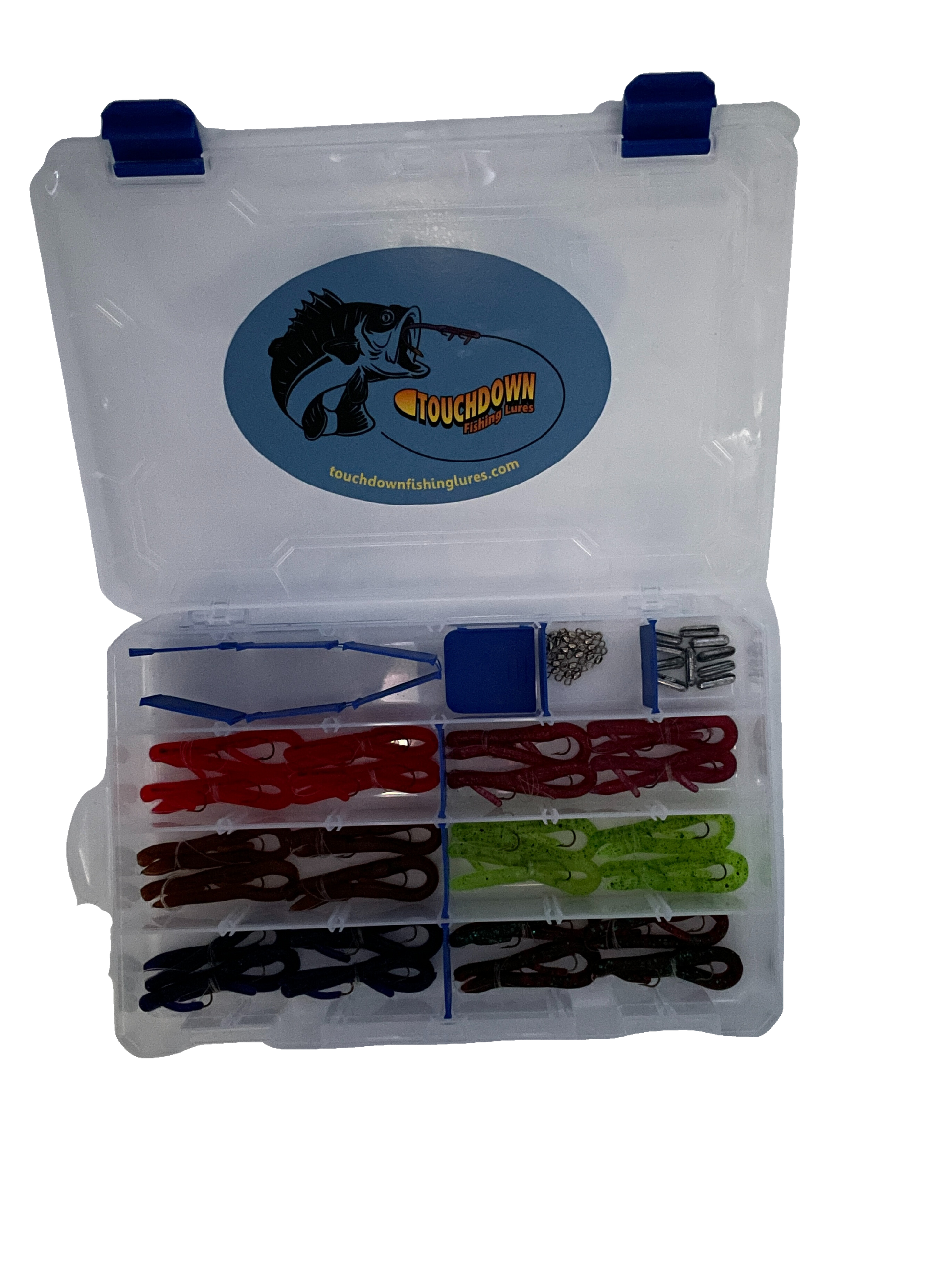 Tackle Pack Series 2 Original 6 Worm – Touchdown Fishing Lures