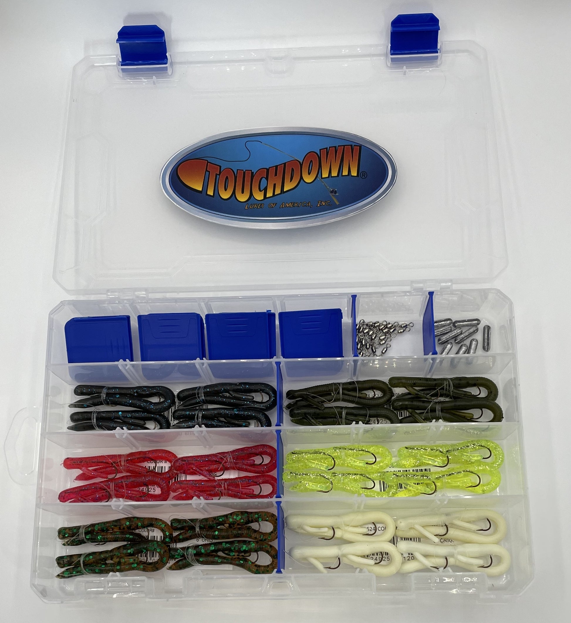 Tackle Pack Series 3 Original 6 Worm – Touchdown Fishing Lures